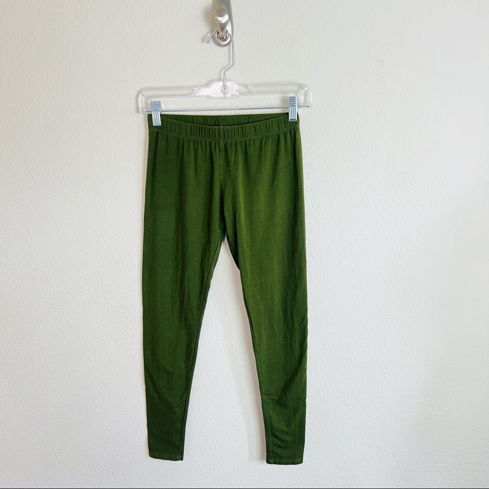 NOBO Olive Army Green Stretch Leggings